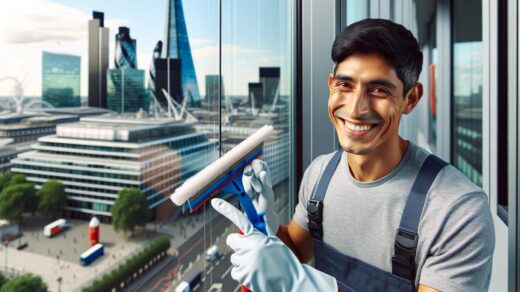 Formar y Manejar una Empresa de Limpieza de Ventanas en Londres